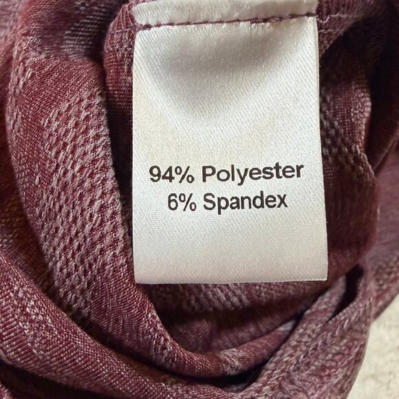 The Charge Stately Apparel Maroon Away men’s polo shirt - size large - Picture 7 of 8